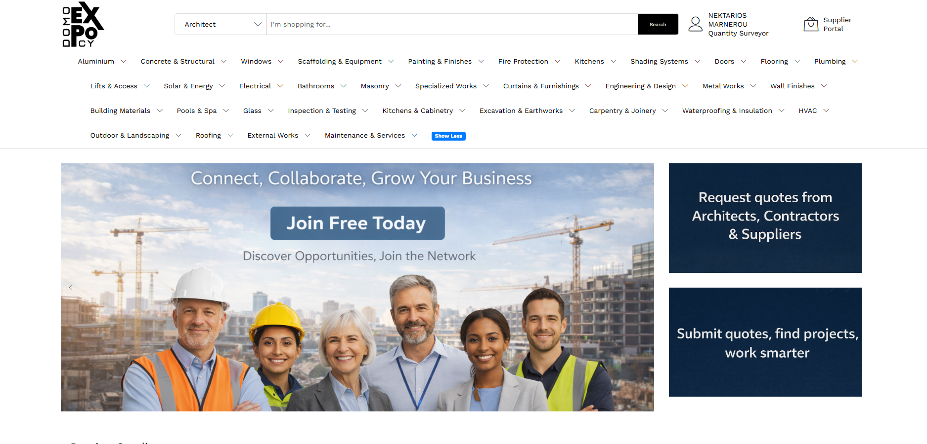DOMO EXPO Homepage Variant